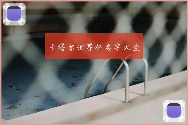 卡塔尔世界杯名字大全